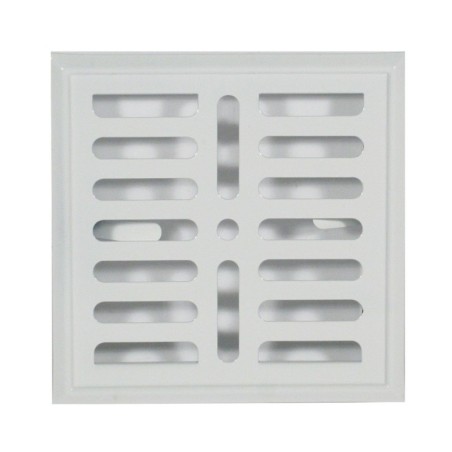 Kratka metalowa malowana 14x14cm biała