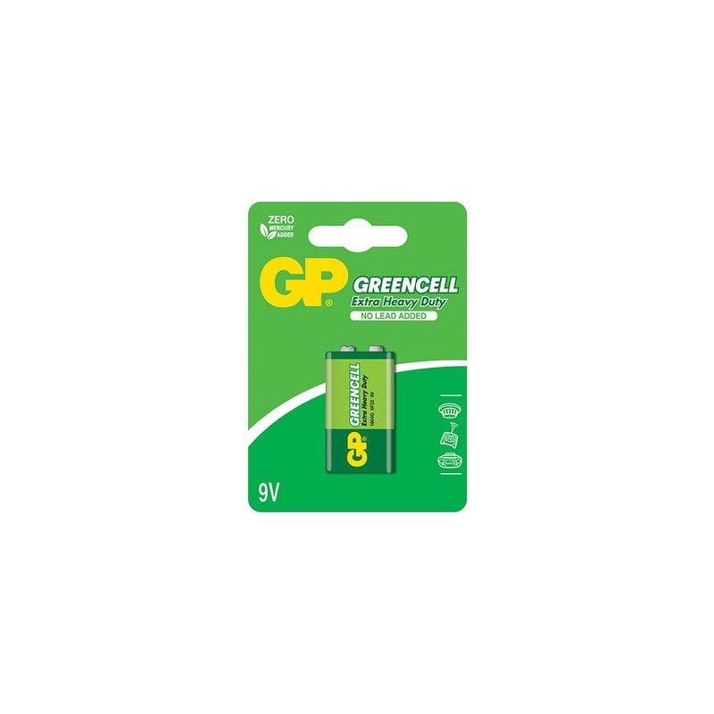 Bateria greencell 9.0v 1604g