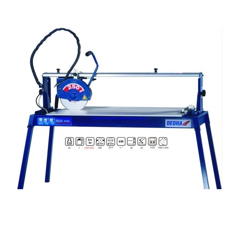 Przecinarka do glazury 1.1kw tarcza 250mm