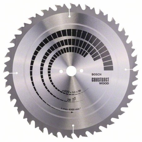 Piła tarczowa t construct wood 400x3,5x30/28