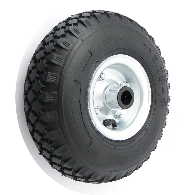 Koło pneumatyczne metal-guma 260mm bez obudowy 260mkx4