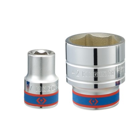 Nasadka krótka 6-kątna chromowana 3/4'' 38mm