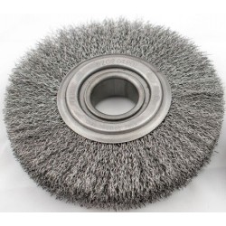 Szczotka tarczowa drut stalowy otwór 32mm fi300mm