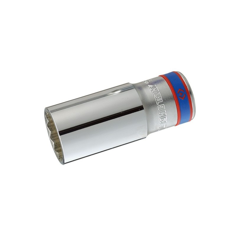 Nasadka długa 12-kątna chromowana 1/2'' 25mm