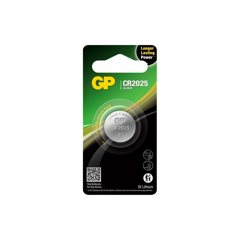 Bateria guzikowa litowa 3v cr2025