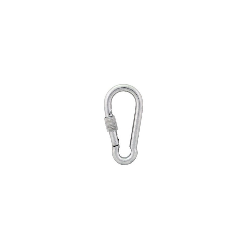 Karabińczyk do lin z zabezpieczeniem din 5299d 11x120mm