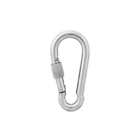 Karabińczyk do lin z zabezpieczeniem din 5299d 11x120mm