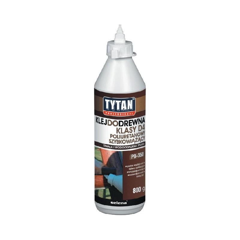 Klej do drewna tytan professional d4 800g