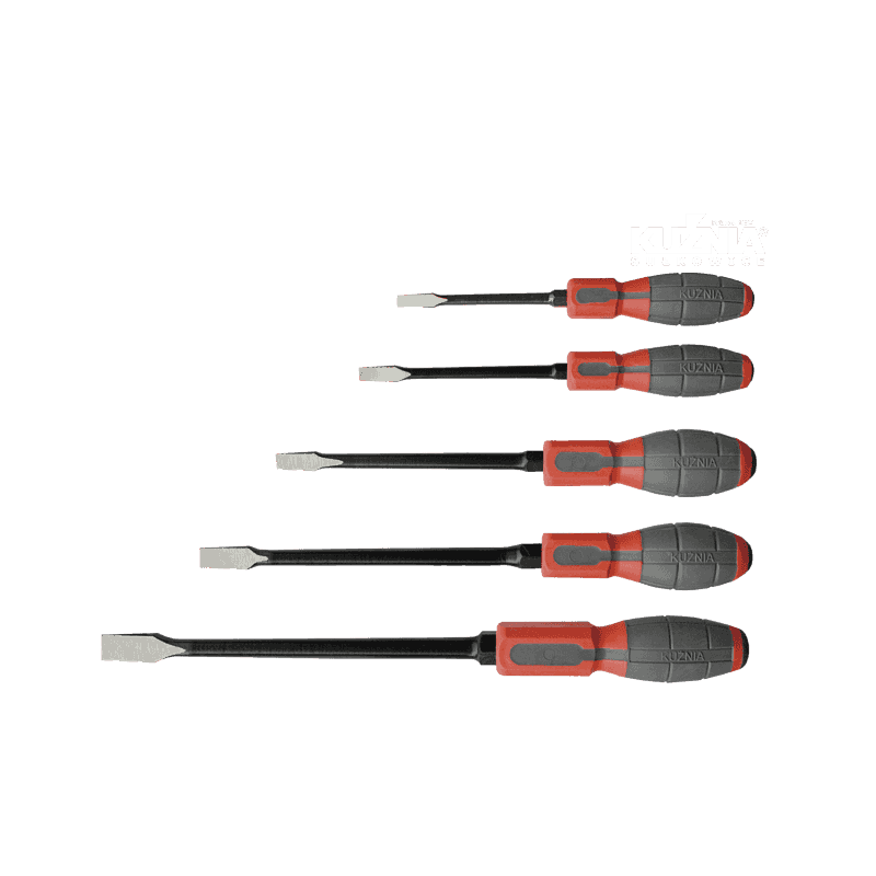 Komplet wkrętaków płaskich 5 sztuk