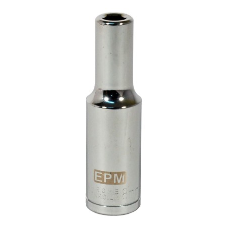 Nasadka długa 1/2'' 6-kątna chromowana 8mm