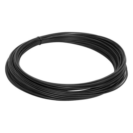 Drut ocynkowany pokryty  pcv. 3.0x3.8mm czarny