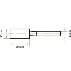 Ściernica spojona ceramiczna zy 5020.06 ekr 30 n v4