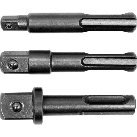 Adapter sds plus do nasadek 1/4'', 3/8'', 1/2''