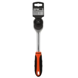 Grzechotka 1/2'' pro z gumową rączką crv 12.5mm