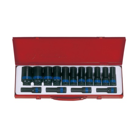 Komplet nasadek udarowych 1/2' 10-32mm