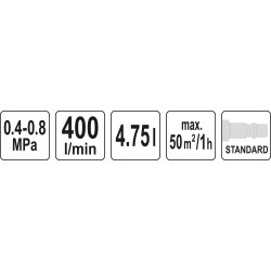 Tynkownica pneumatyczna do ścian