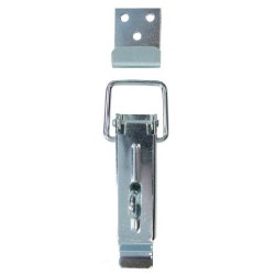 Zamknięcie do skrzyń ocynkowane z hakiem typu c 82x18mm