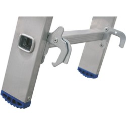 Drabina aluminiowa 2-elementowa 309cm 7+7 szczebli