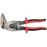 Nożyce do blachy lewe crm 225mm 90 stopni