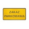 Tablica 15x29cm zakaz parkowania