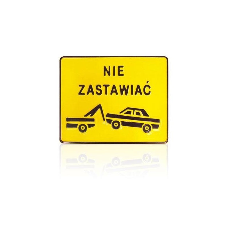 Tablica 23x29cm nie zastawiać