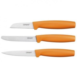 Zestaw 3 noży, orange