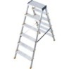 Drabina aluminiowa dwustronna dopplo 2x6 szczebli