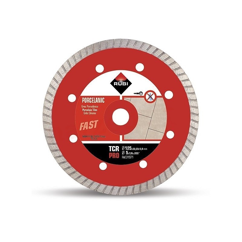 Tarcza diamentowa do gresu porcelanowego tcr pro 125mm