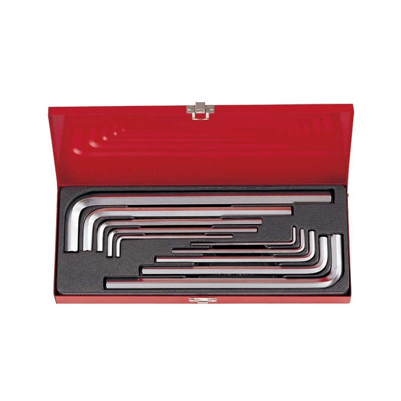 Komplet imbusów extra długich 10 sztuk 3-17mm