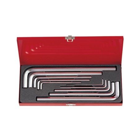 Komplet imbusów extra długich 10 sztuk 3-17mm