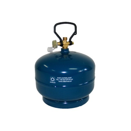Butla turystyczna propan-butan 4.8l/2kg pusta