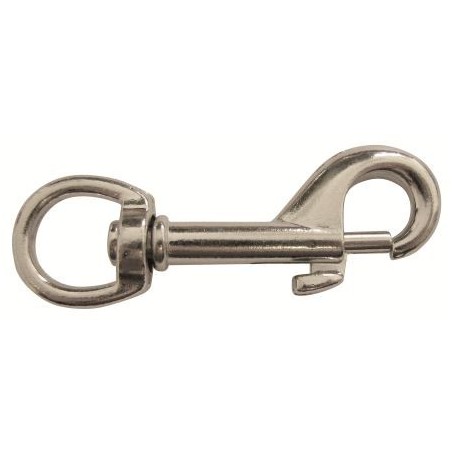 Karabińczyk niklowany 67mm