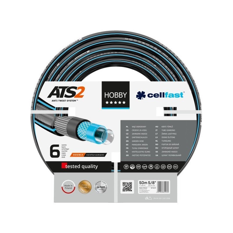 Wąż ogrodowy hobby ats 5/8' 50mb