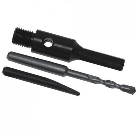 Adapter sds+ wiertło  pilotl 100mm kpl