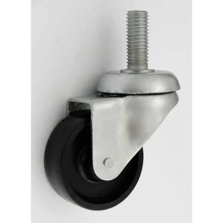 Koło meblowe z tworzywa 50mm obudowa z trzpieniem m54b