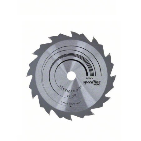 Piła tarczowa h speedline 160x2,4x16zx12