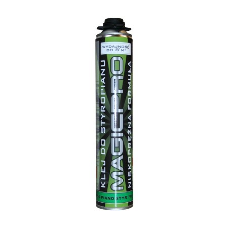 Klej magicpro do styropianu zawór dwufunkcyjny 750ml