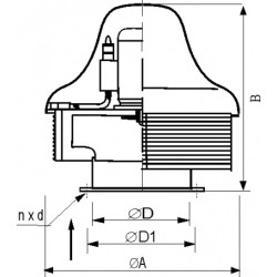 Wentylator rufino sb-35 a 3f