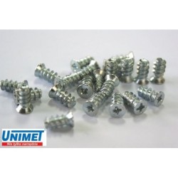 Eurowkręt stożkowy ocynkowany 6.3x11mm