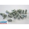 Eurowkręt stożkowy ocynkowany 6.3x11mm