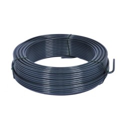 Drut ocynkowany pokryty pcv. 2.0mm . Brązowy..