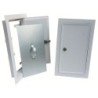 Drzwiczki kominowe białe 155x290mm duże