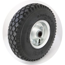 Koło pneumatyczne metal-guma 350mm bez obudowy 350młk