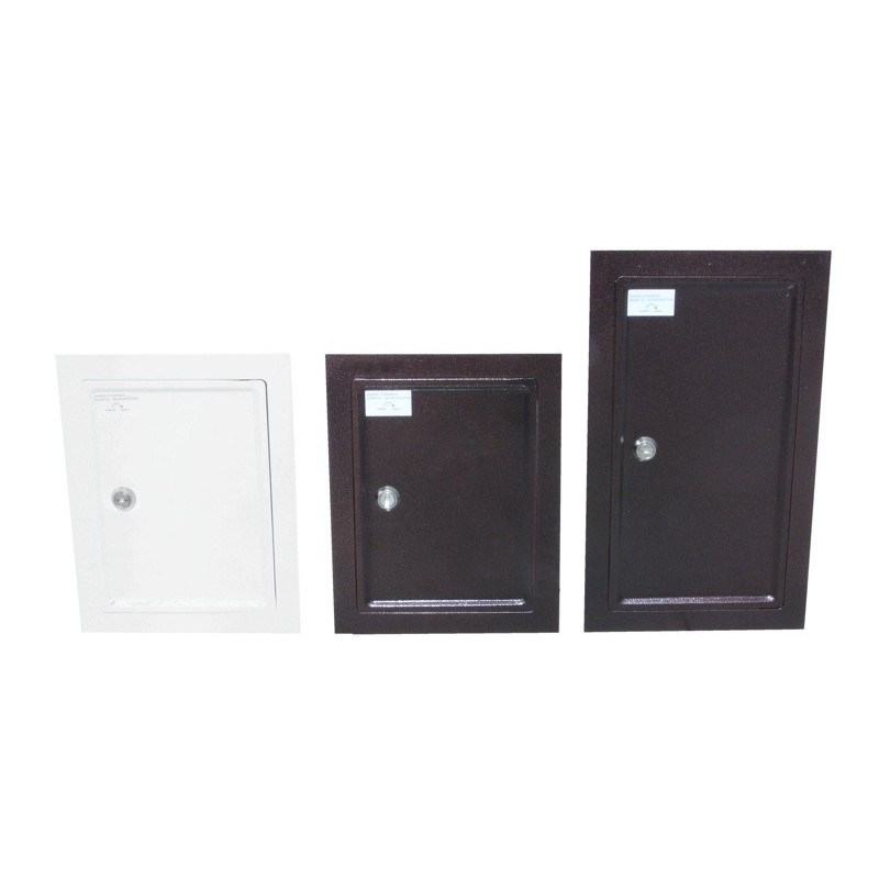 Drzwiczki kominowe białe 155x205mm średnie