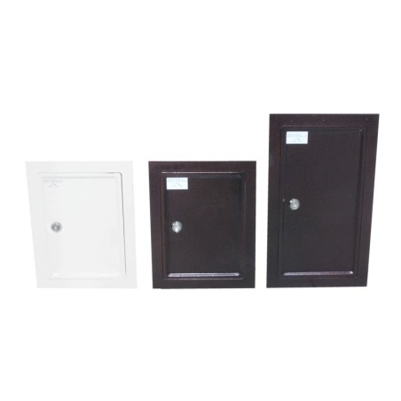 Drzwiczki kominowe białe 155x205mm średnie