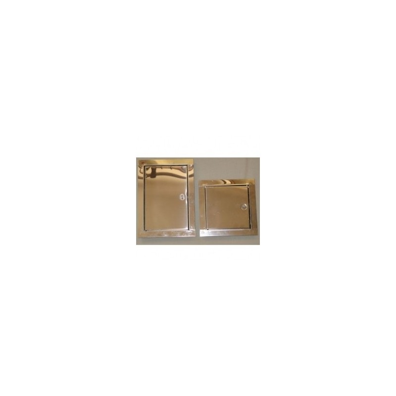 Drzwiczki kominowe nierdzewne 155x205mm średnie