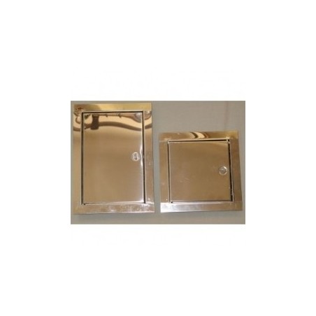 Drzwiczki kominowe nierdzewne 155x205mm średnie