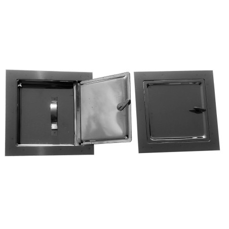 Drzwiczki kominowe nierdzewne 140x140mm małe