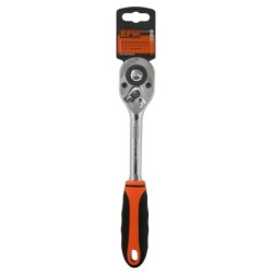 Grzechotka 1/2'' pro z gumową rączką crv 12.5mm