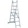 Drabina aluminiowa 2-elementowa 309cm 7+7 szczebli